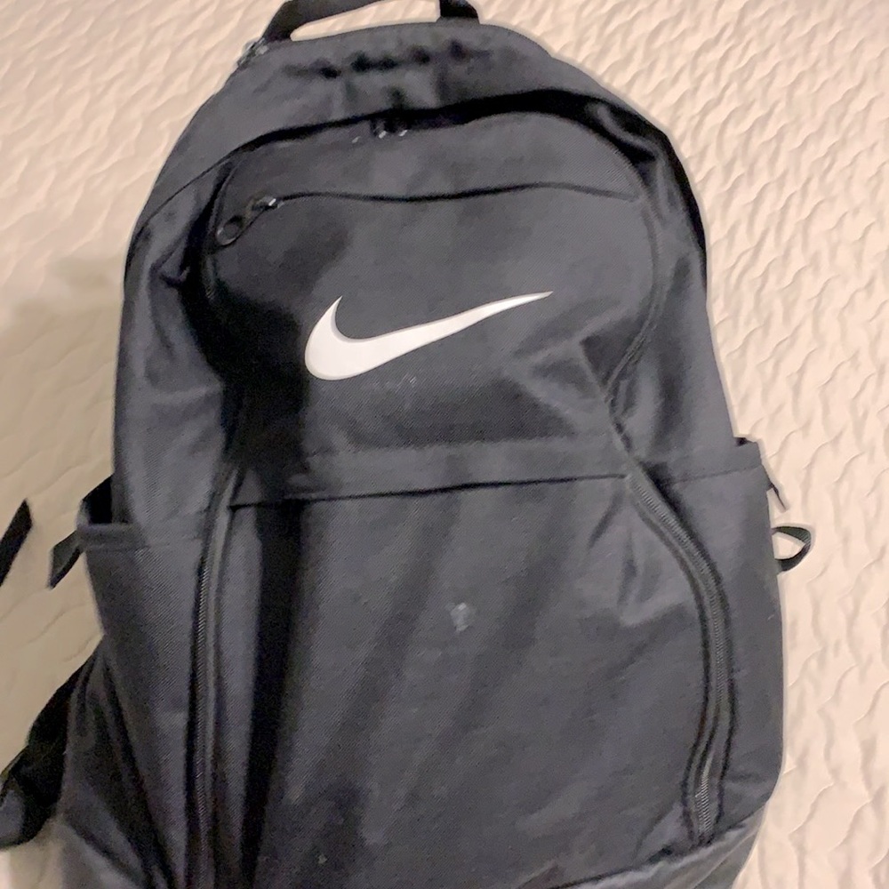 Black Nike volleyball backpack